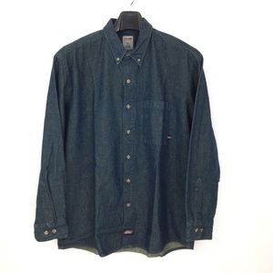 XL Dickies denim work shirt 100% Cotton